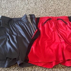 Tek Gear Kids Shorts Set - Gray and Red